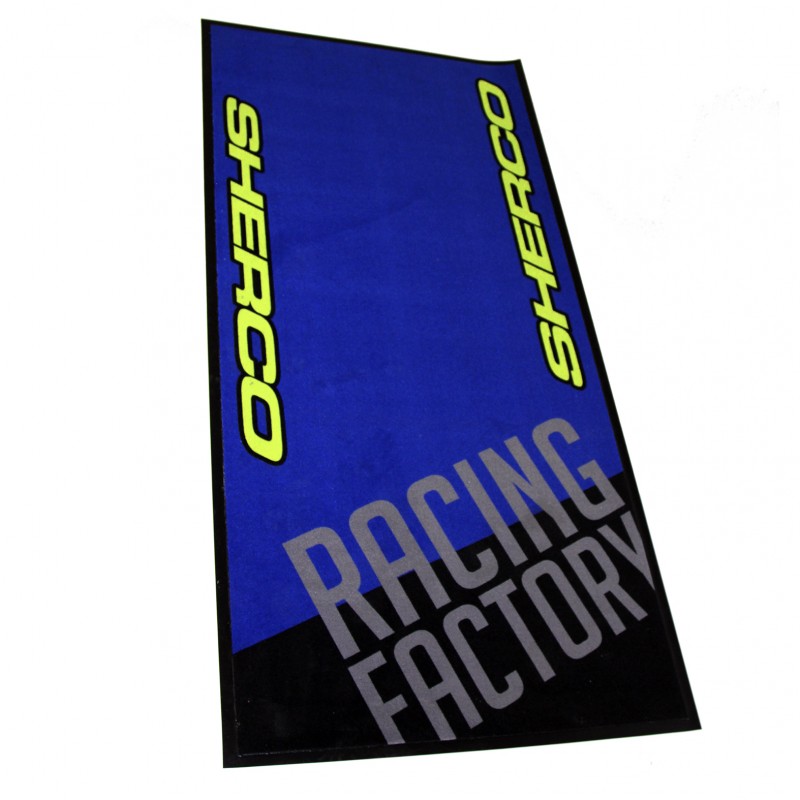 TAPIS SHERCO BLEU 95 X 200 CM