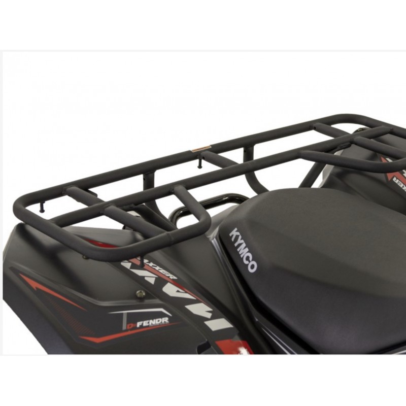 PORTE PAQUET ARRIERE (NOIR MAT GIVRE)