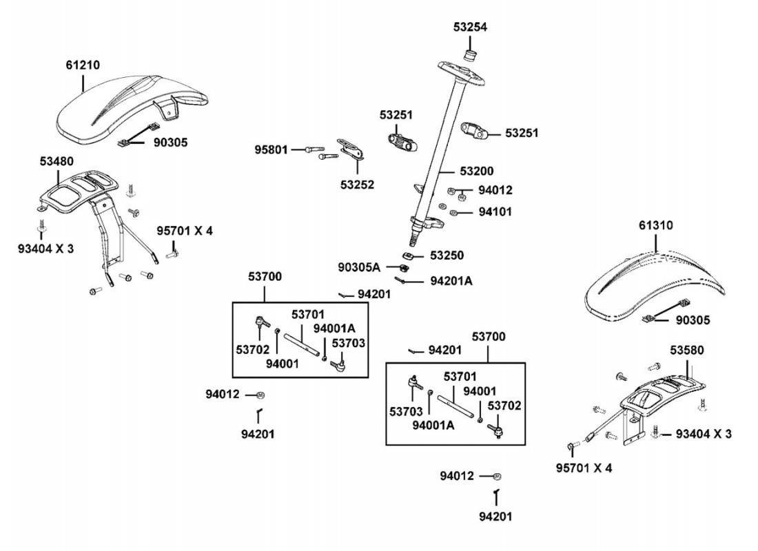 COLONNE DE DIRECTION